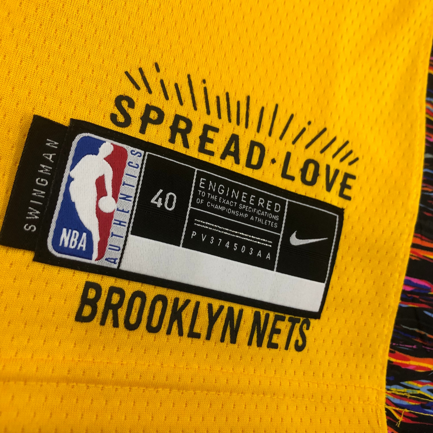 Camisa Regata Nike NBA Brooklyn Nets Edition especial Biggie 2020/21
