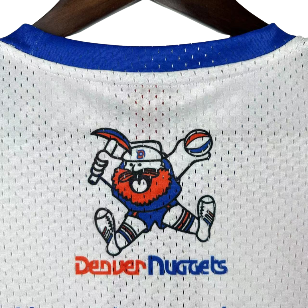 Camisa NBA Denver Nuggets & Ness Hardwood Classics Vintage