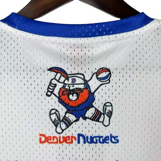 Camisa NBA Denver Nuggets & Ness Hardwood Classics Vintage