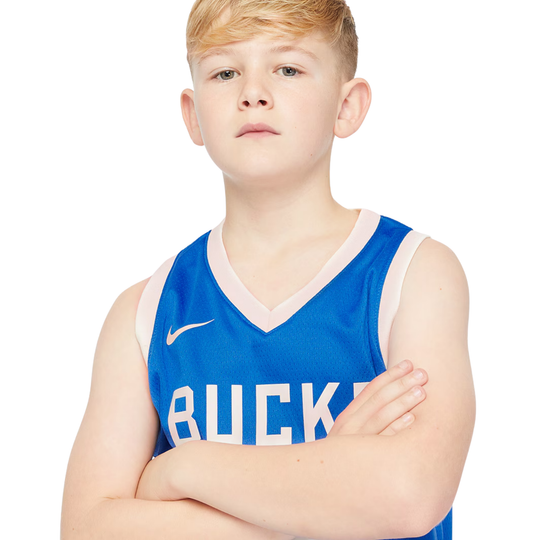 Camisa Regata Infantil Nike NBA Milwaukee Bucks