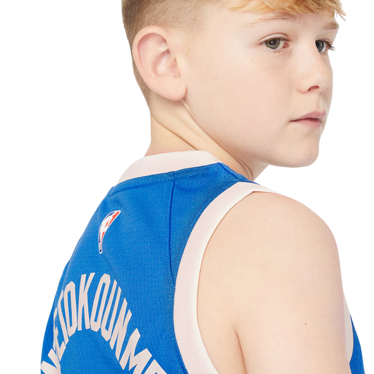 Camisa Regata Infantil Nike NBA Milwaukee Bucks