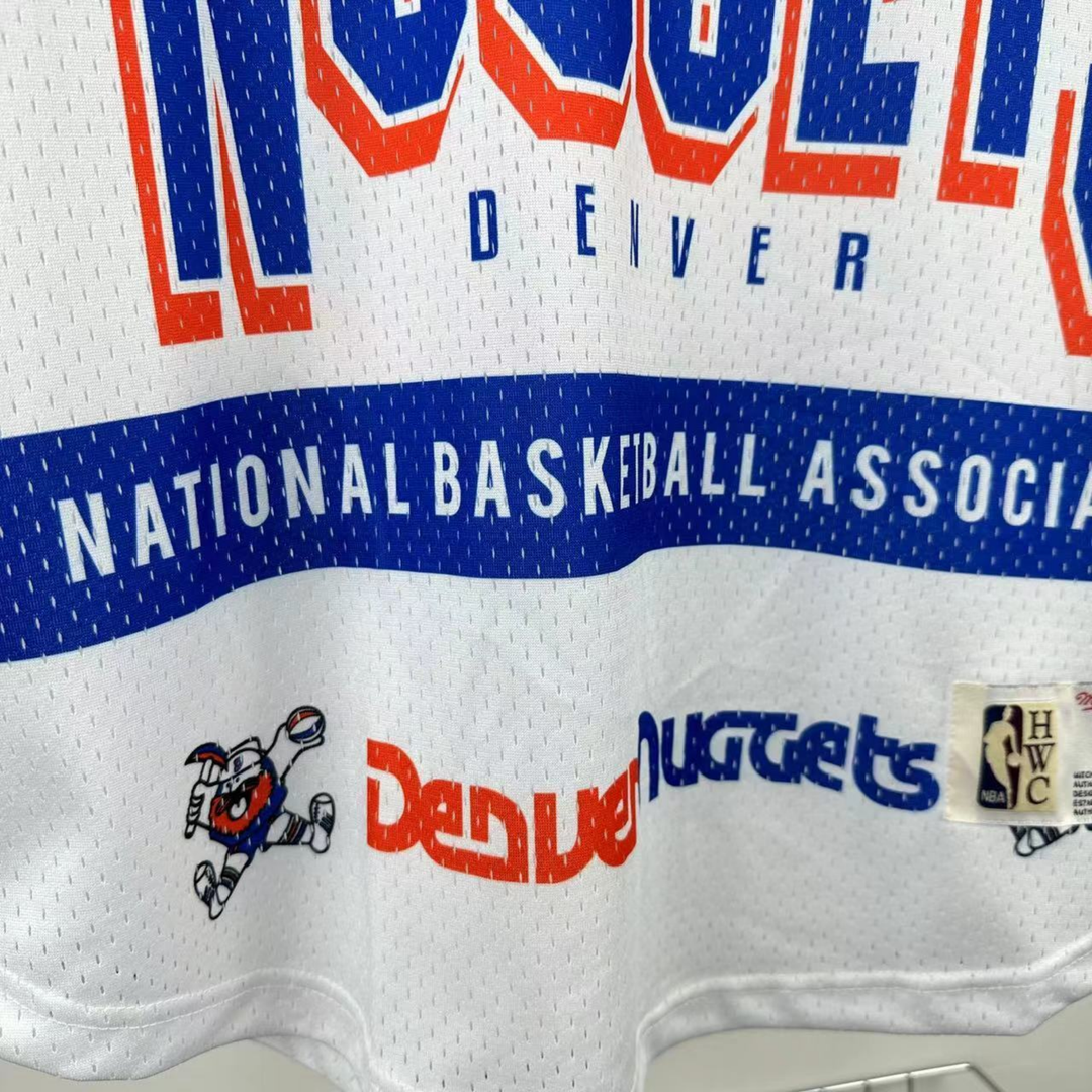 Camisa NBA Denver Nuggets & Ness Hardwood Classics Vintage