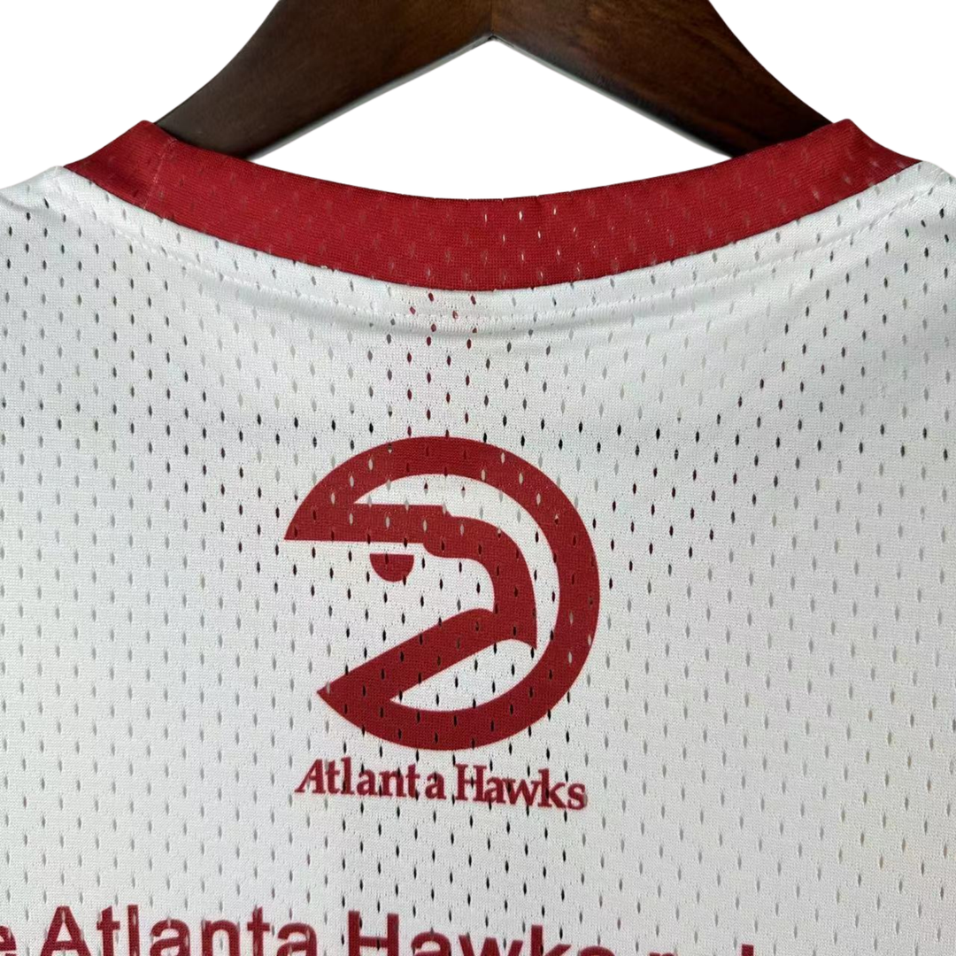 Camisa NBA Atlanta Hawks Mitchell & Ness Hardwood Classics Vintage