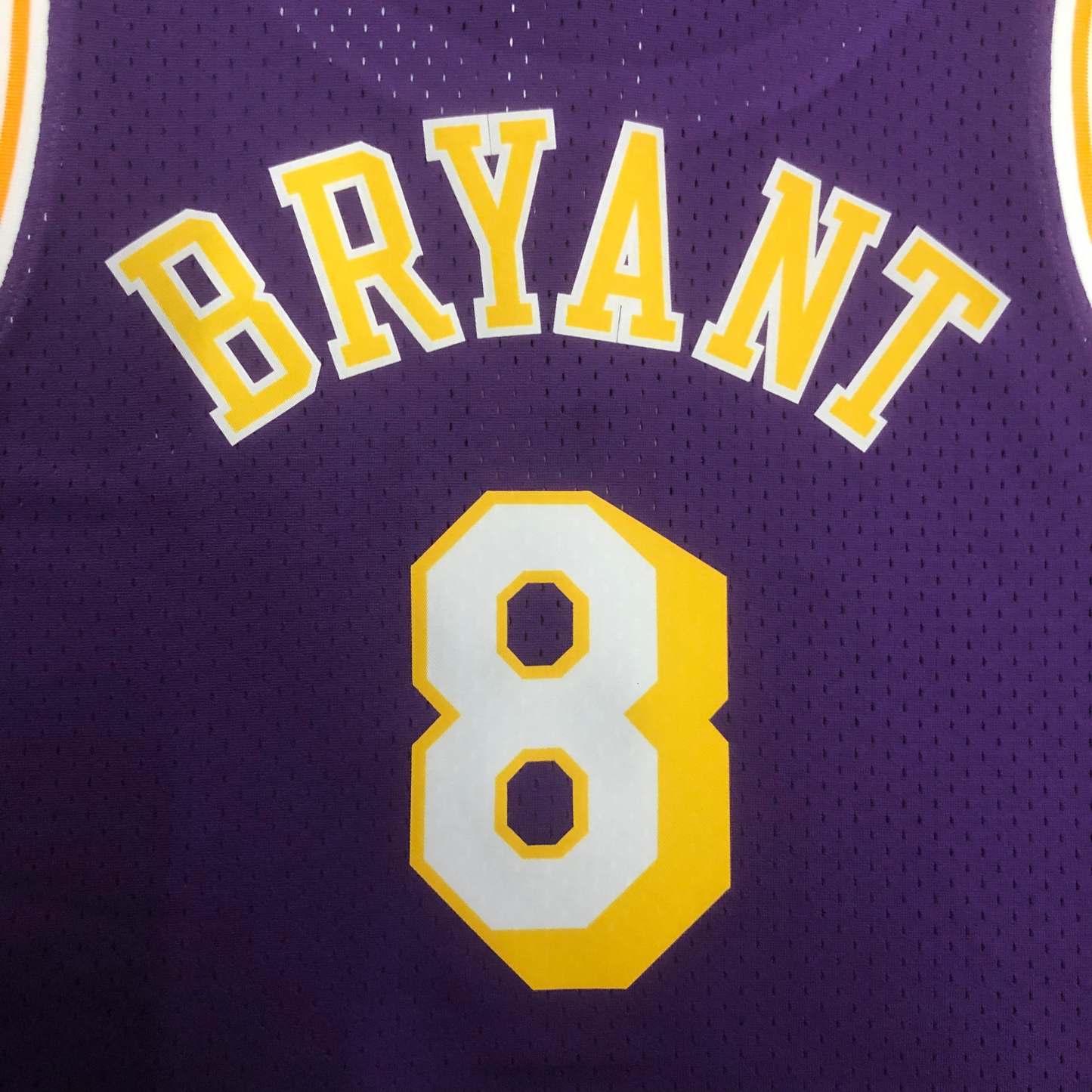Regata Cropped Los Angeles Lakers Mitchell & Ness Hardwood Classics Roxa