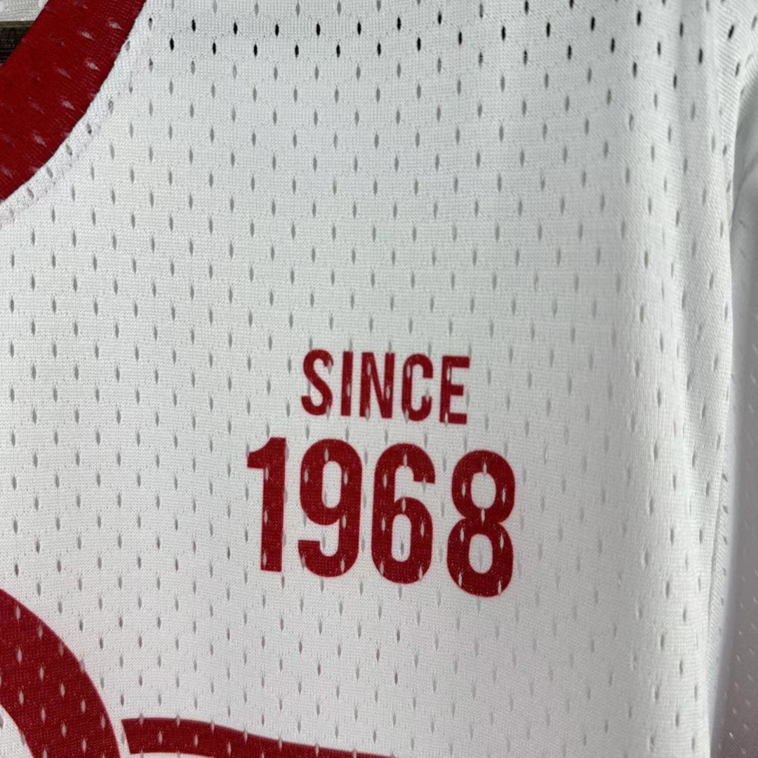 Camisa NBA Atlanta Hawks Mitchell & Ness Hardwood Classics Vintage