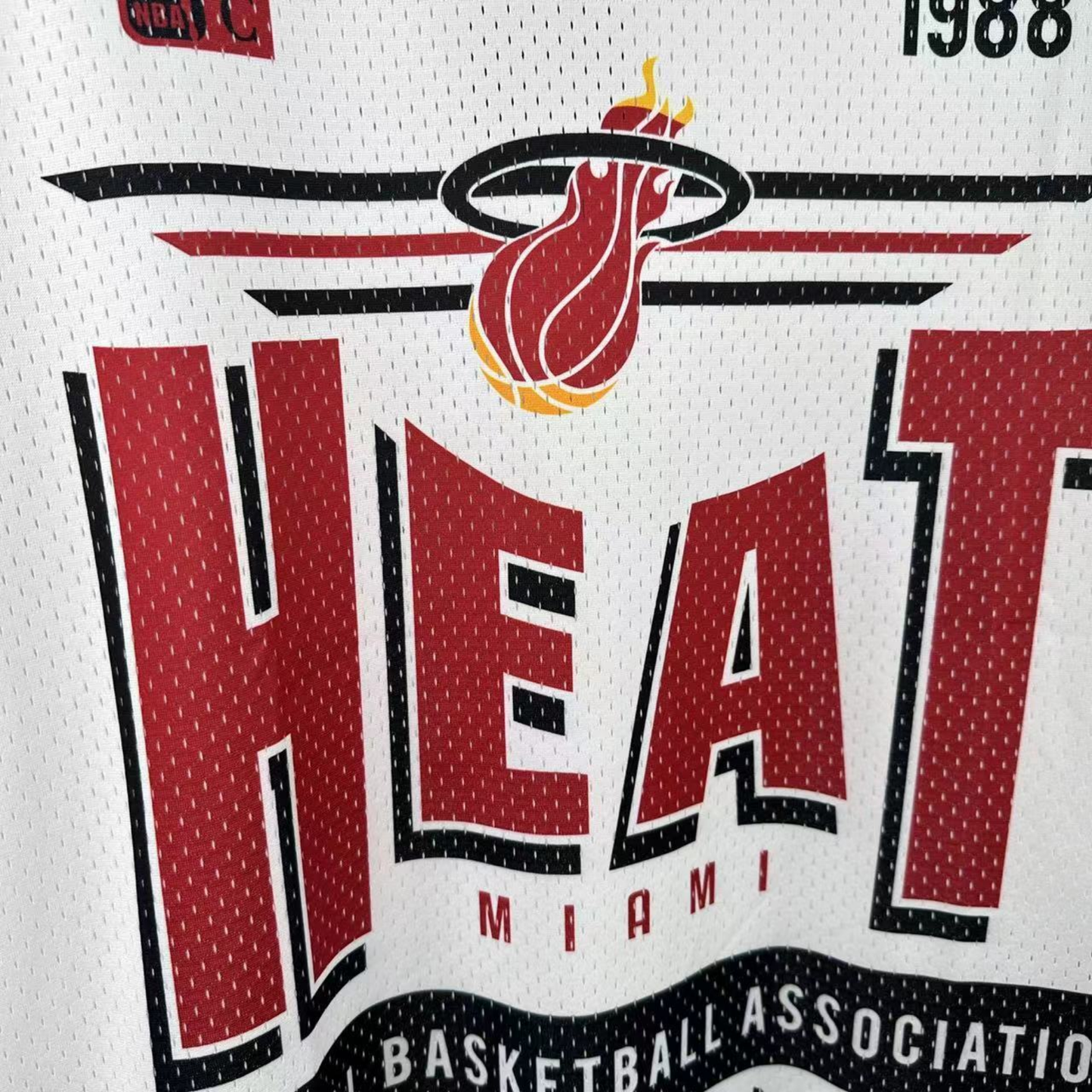 Camisa NBA Miami Heat Mitchell & Ness Hardwood Classics Vintage