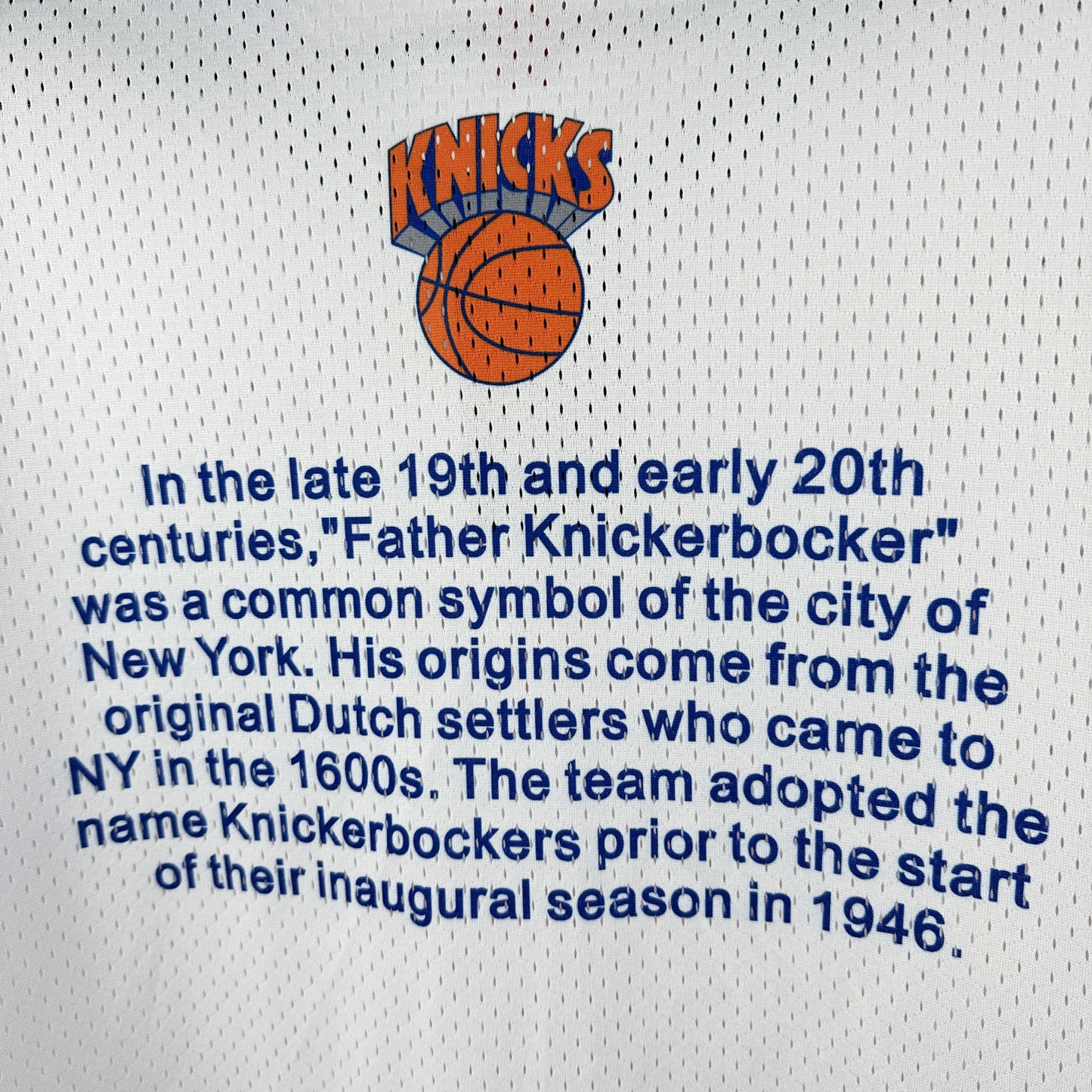 Camisa NBA New York Knicks Mitchell & Ness Hardwood Classics Vintage