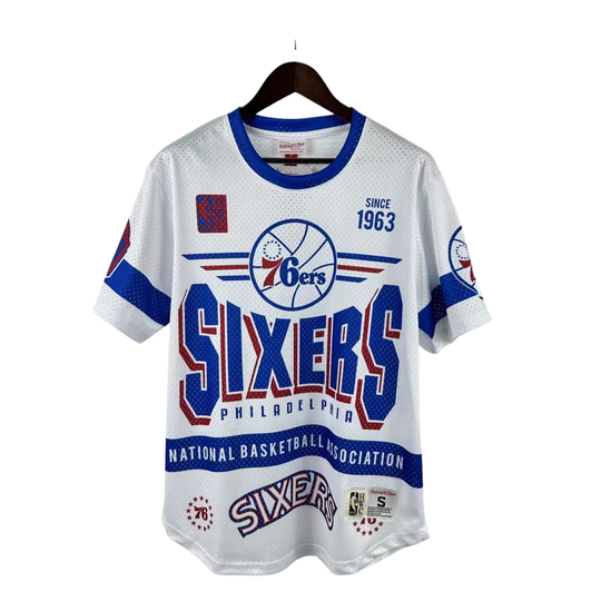 Camisa NBA Philadelphia 76ers Mitchell & Ness Hardwood Classics Vintage