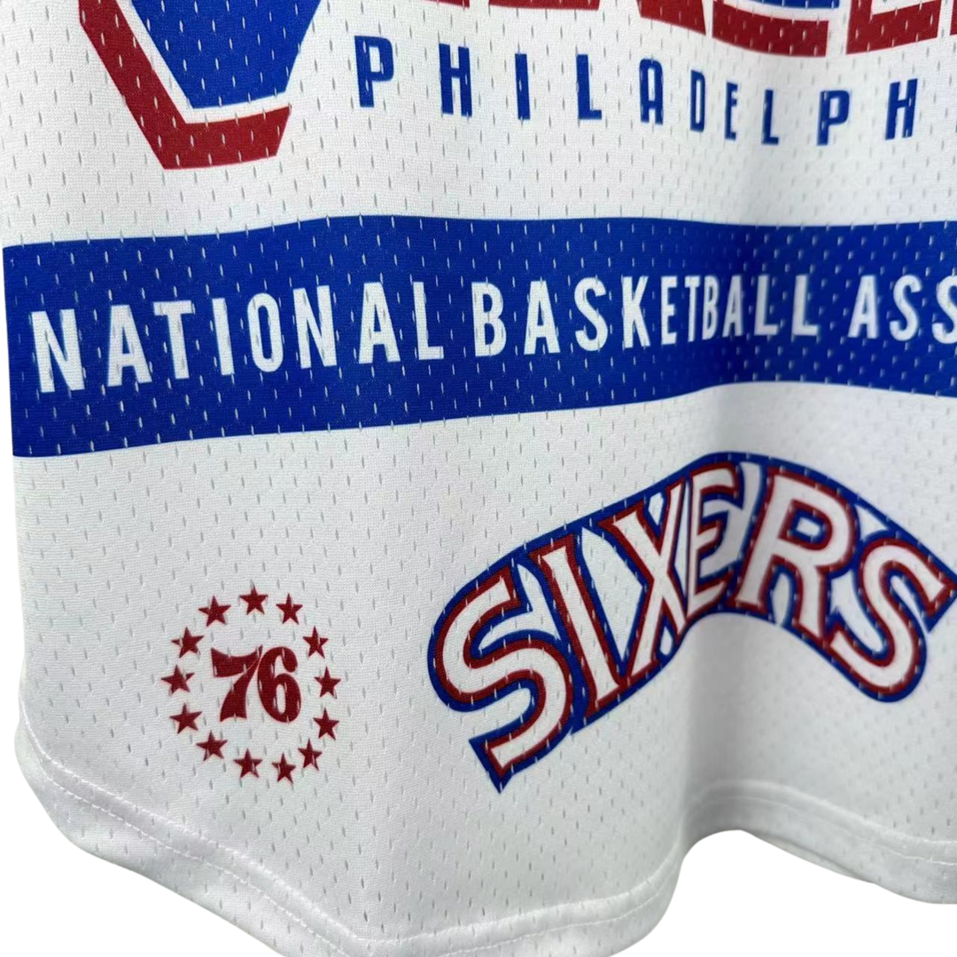 Camisa NBA Philadelphia 76ers Mitchell & Ness Hardwood Classics Vintage
