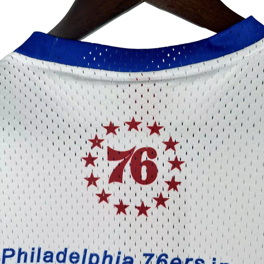 Camisa NBA Philadelphia 76ers Mitchell & Ness Hardwood Classics Vintage
