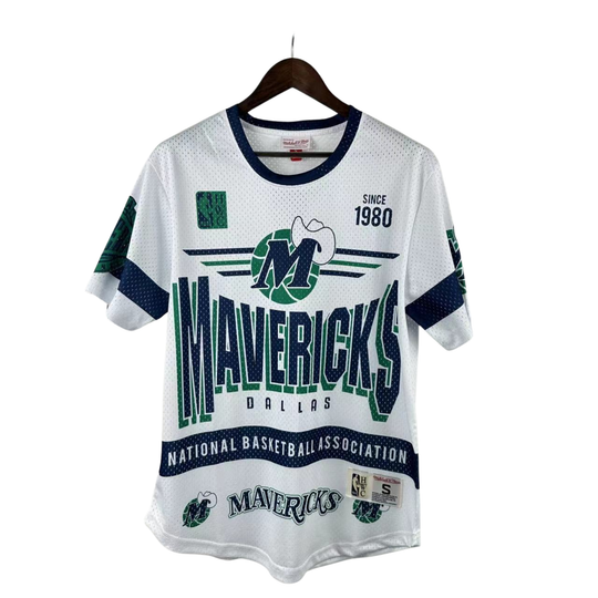 Camisa NBA Dallas Mavericks Mitchell & Ness Hardwood Classics Vintage