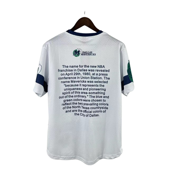 Camisa NBA Dallas Mavericks Mitchell & Ness Hardwood Classics Vintage