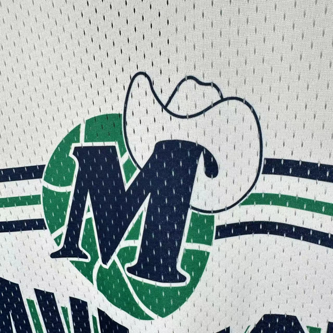 Camisa NBA Dallas Mavericks Mitchell & Ness Hardwood Classics Vintage