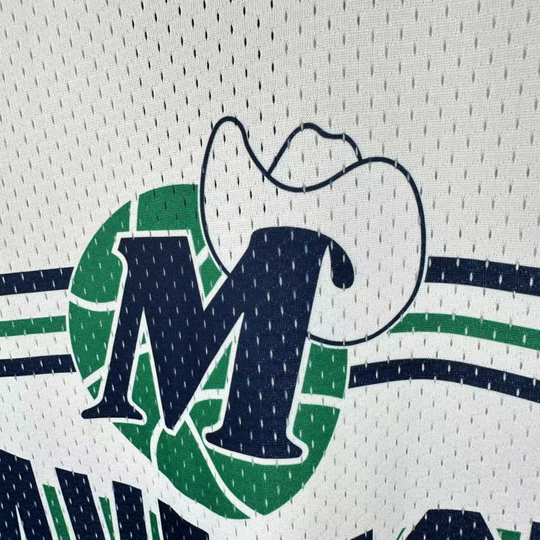 Camisa NBA Dallas Mavericks Mitchell & Ness Hardwood Classics Vintage