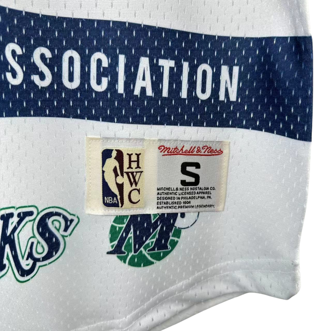 Camisa NBA Dallas Mavericks Mitchell & Ness Hardwood Classics Vintage