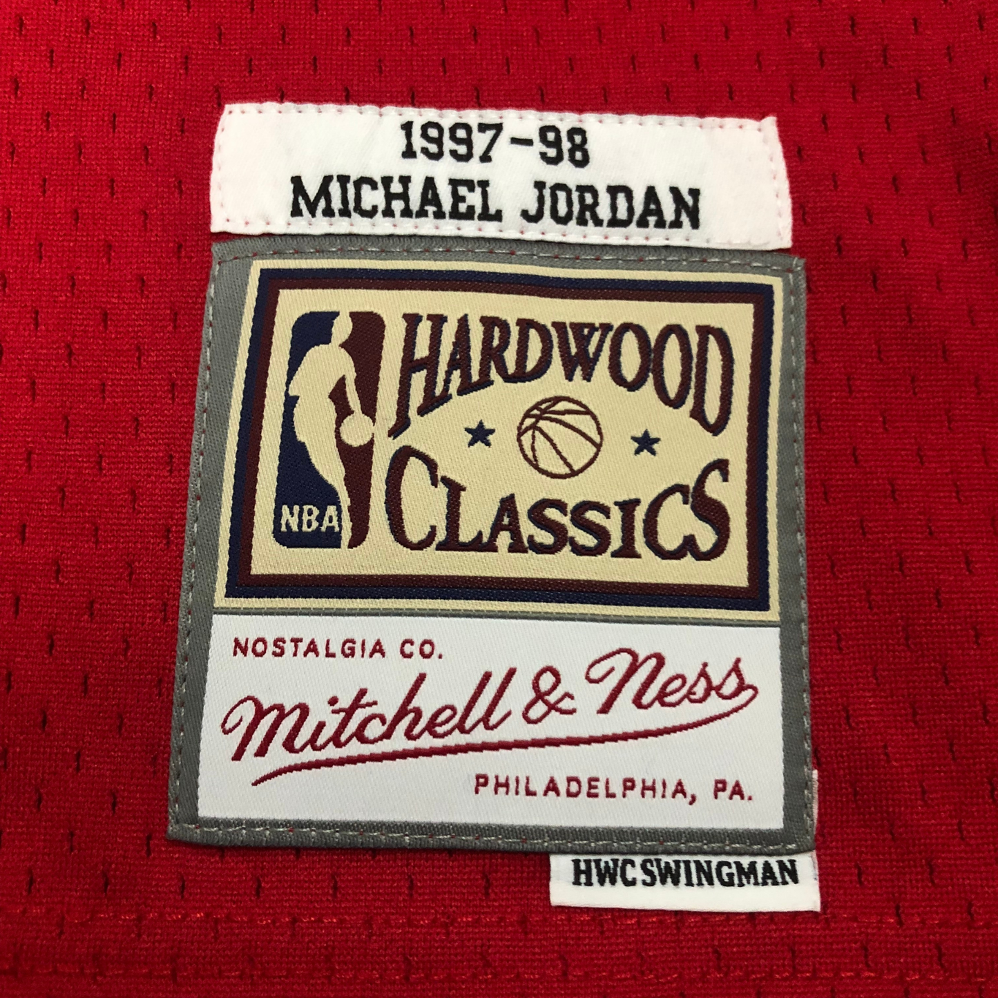 Camisa Regata NBA Chicago Bulls Mitchell & Ness 1991/92