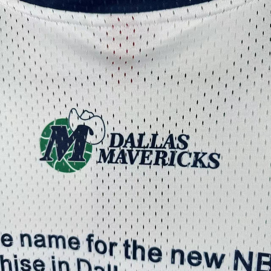 Camisa NBA Dallas Mavericks Mitchell & Ness Hardwood Classics Vintage