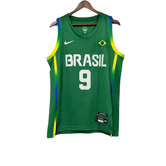 Camisa Regata Brasil FIBA 2024 - Verde