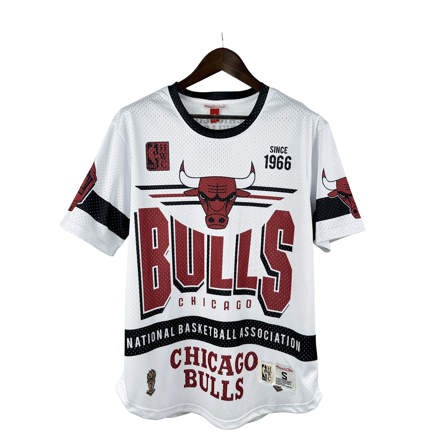 Camisa NBA Chicago Bulls Mitchell & Ness Hardwood Classics Vintage