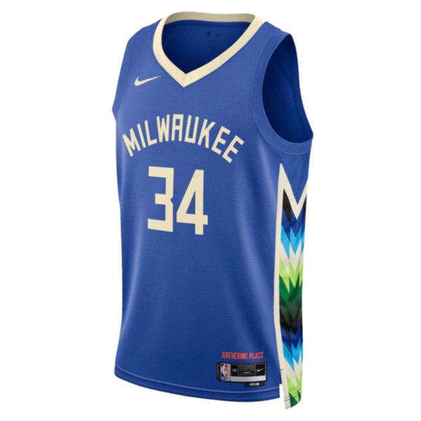 Camisa Regata Nike NBA Milwaukee Bucks City Edition 2022/23