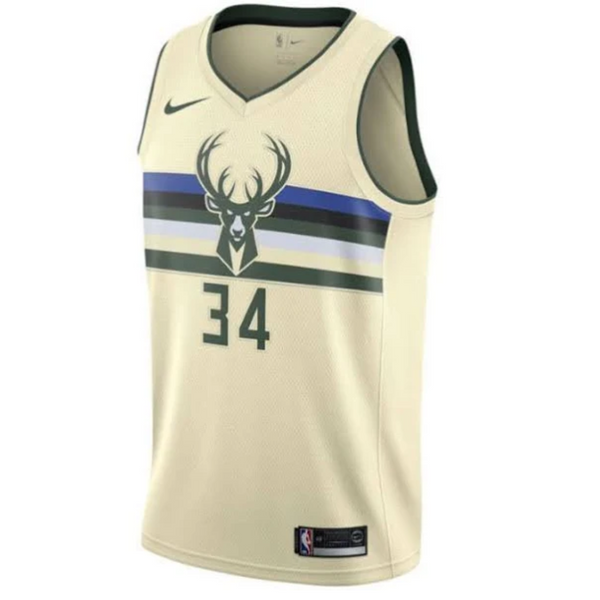 Camisa Regata Nike NBA Milwaukee Bucks City Edition 2018/19