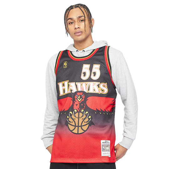 Camisa Regata NBA Atlanta Hawks Mitchell & Ness 1996