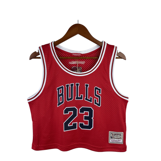 Regata Cropped Chicago Bulls Mitchell & Ness Hardwood Classics