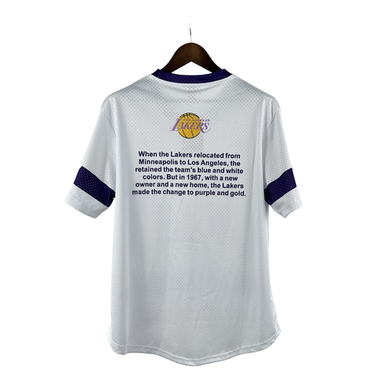 Camisa NBA Los Angeles Lakers Mitchell & Ness Hardwood Classics Vintage