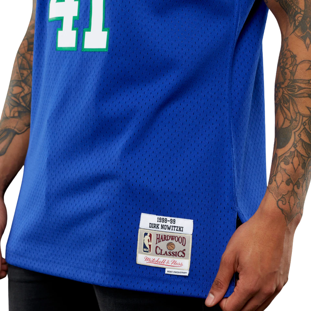 Camisa Regata NBA Dallas Mavericks Mitchell & Ness 1998/99