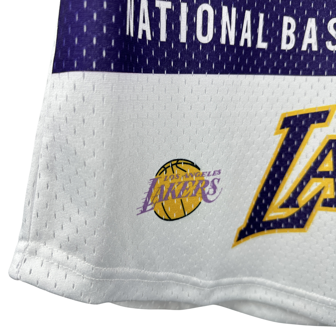 Camisa NBA Los Angeles Lakers Mitchell & Ness Hardwood Classics Vintage