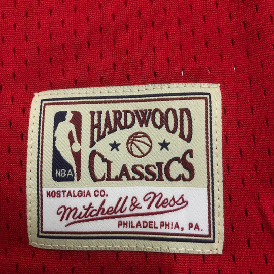 Regata Cropped Chicago Bulls Mitchell & Ness Hardwood Classics