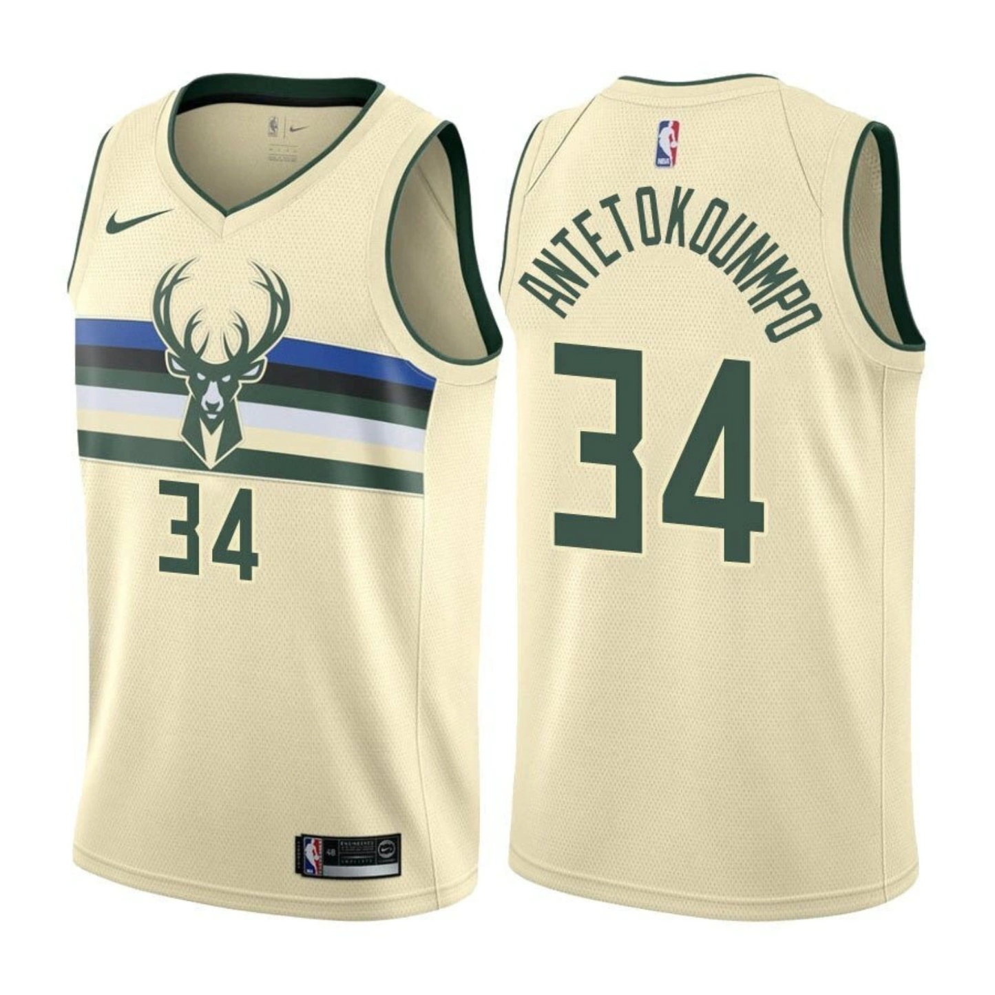 Camisa Regata Nike NBA Milwaukee Bucks City Edition 2018/19