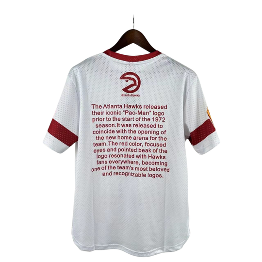 Camisa NBA Atlanta Hawks Mitchell & Ness Hardwood Classics Vintage