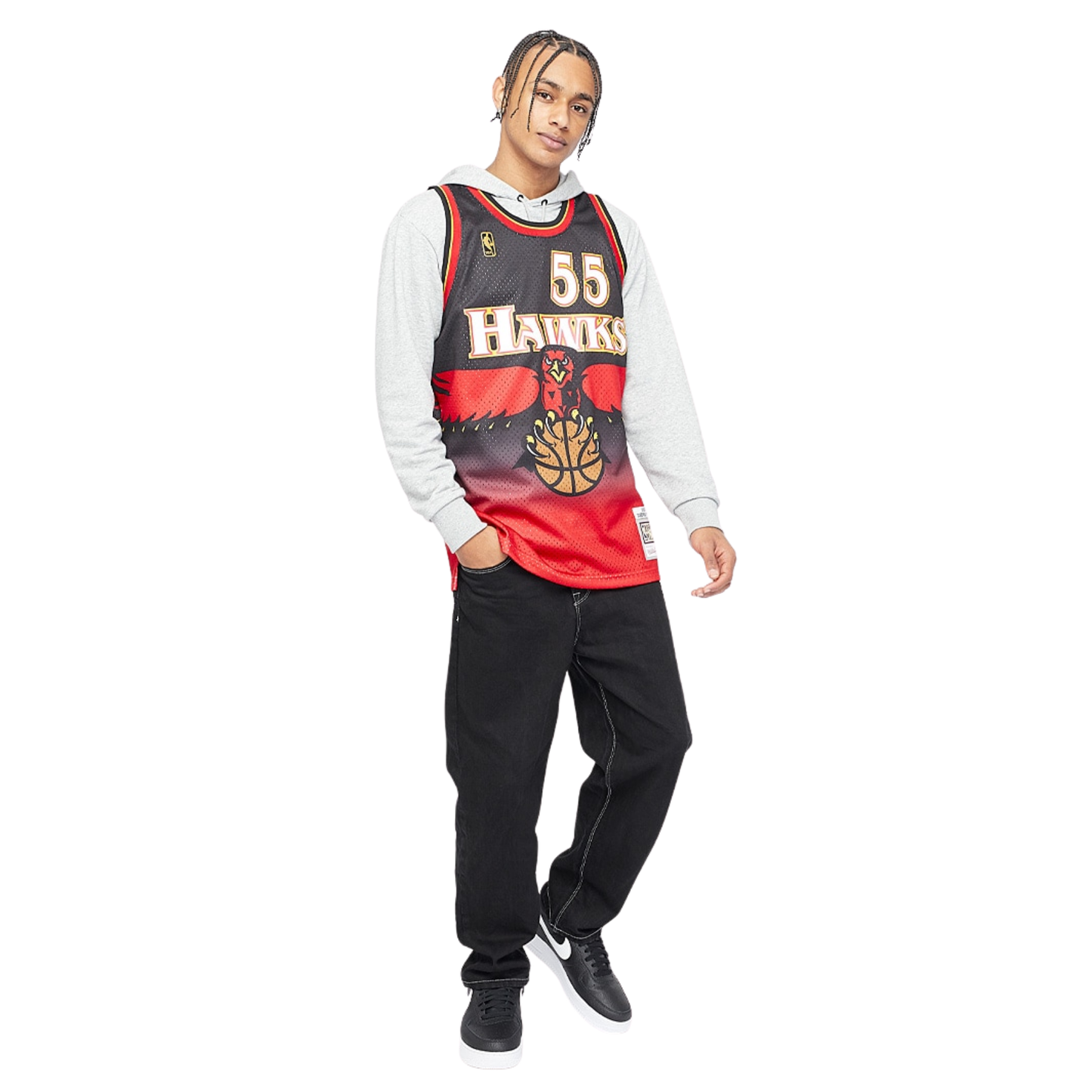 Camisa Regata NBA Atlanta Hawks Mitchell & Ness 1996