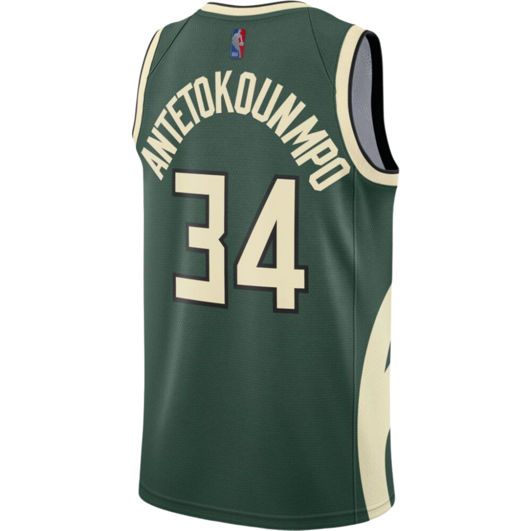 Camisa Regata Nike NBA Milwaukee Bucks Earned Edition 2020/21