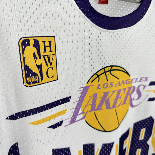 Camisa NBA Los Angeles Lakers Mitchell & Ness Hardwood Classics Vintage