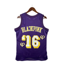 Camisa Regata Los Angeles Lakers Mitchell & Ness Hardwood Classics Edição Limitada