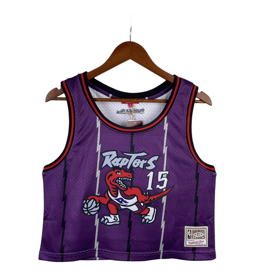 Regata Cropped Toronto Raptors Mitchell & Ness Hardwood Classics