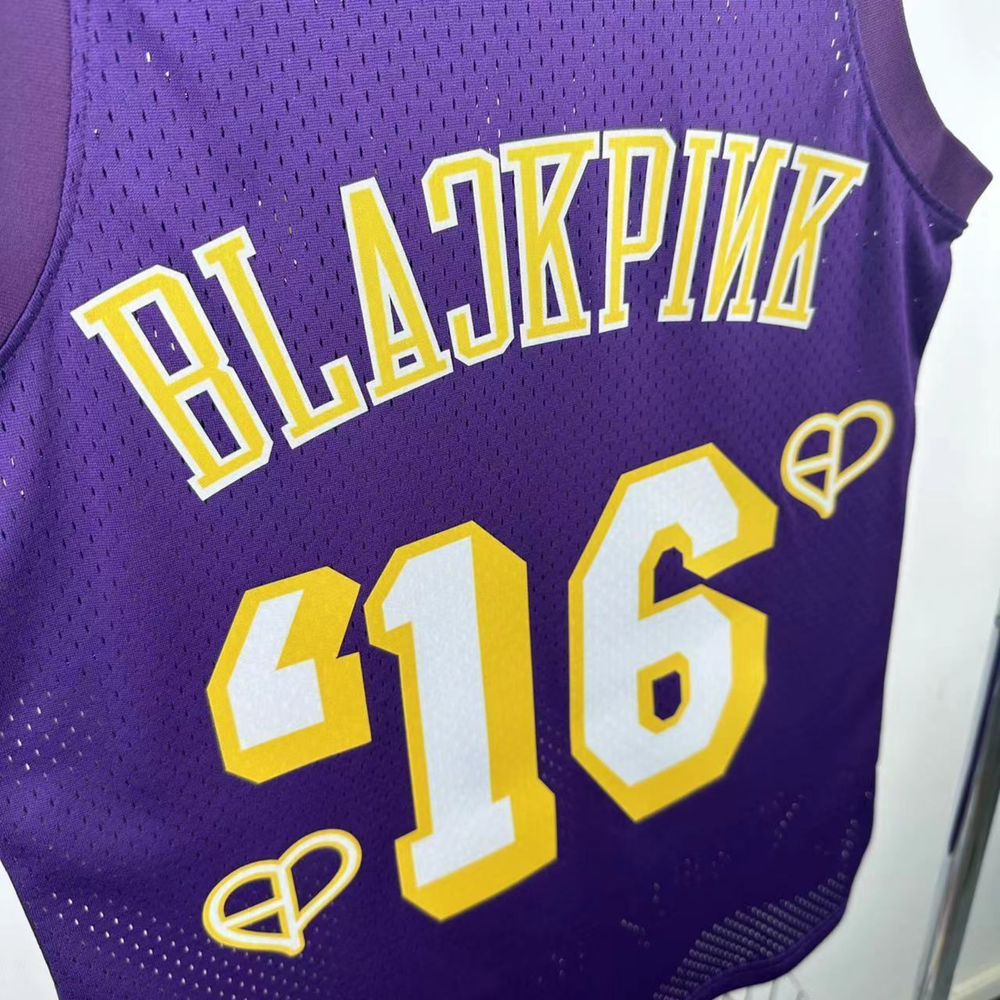 Camisa Regata Los Angeles Lakers Mitchell & Ness Hardwood Classics Edição Limitada
