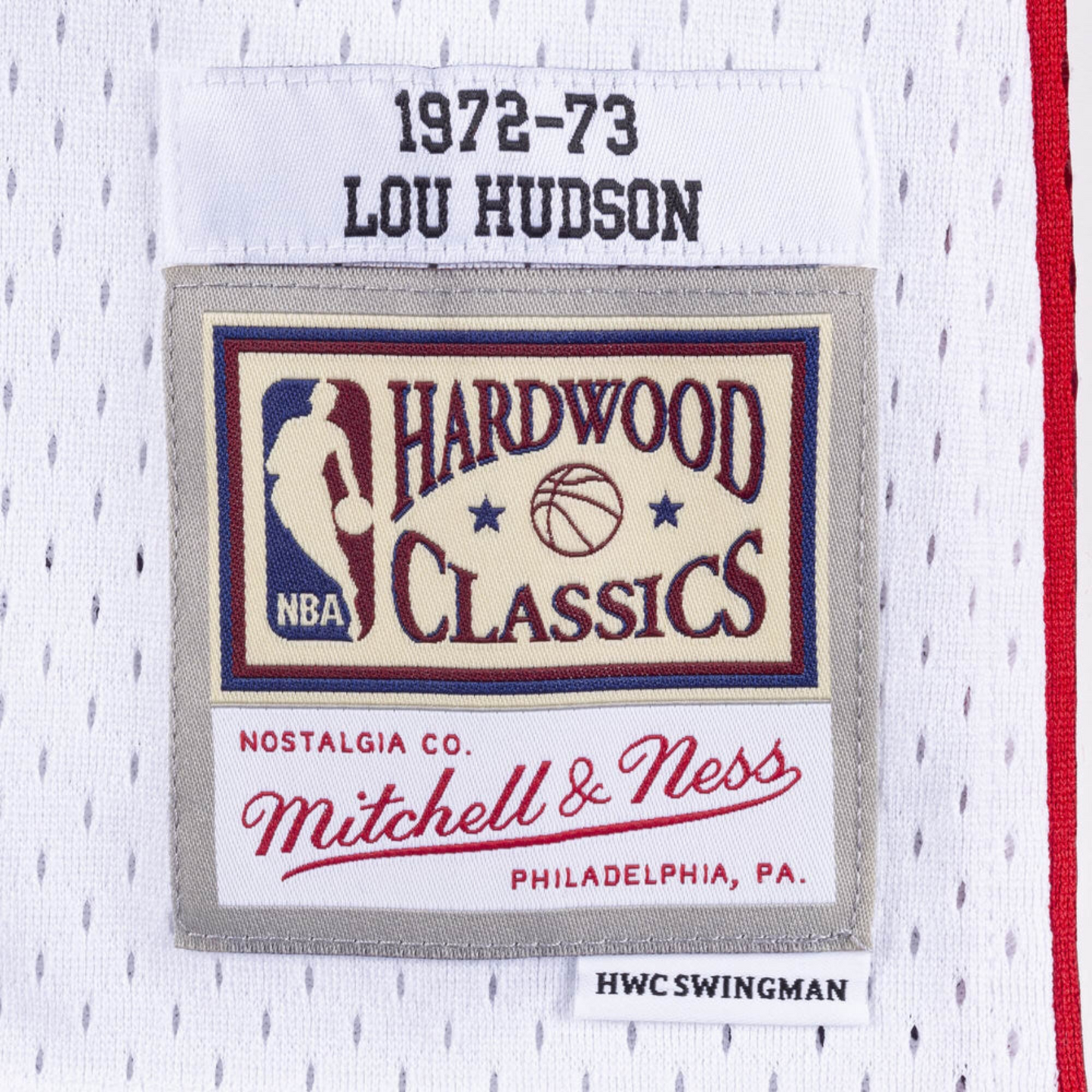 Camisa Regata NBA Atlanta Hawks Mitchell & Ness 1972/73