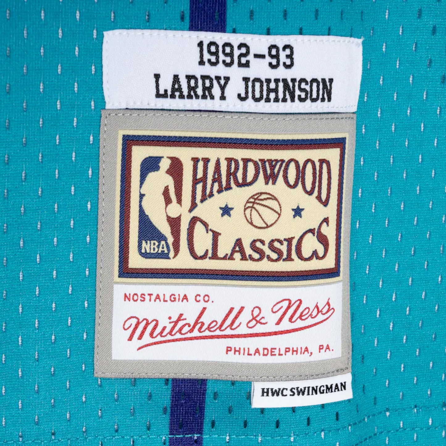 Camisa Regata NBA Charlotte Hornets Mitchell & Ness 1992/93