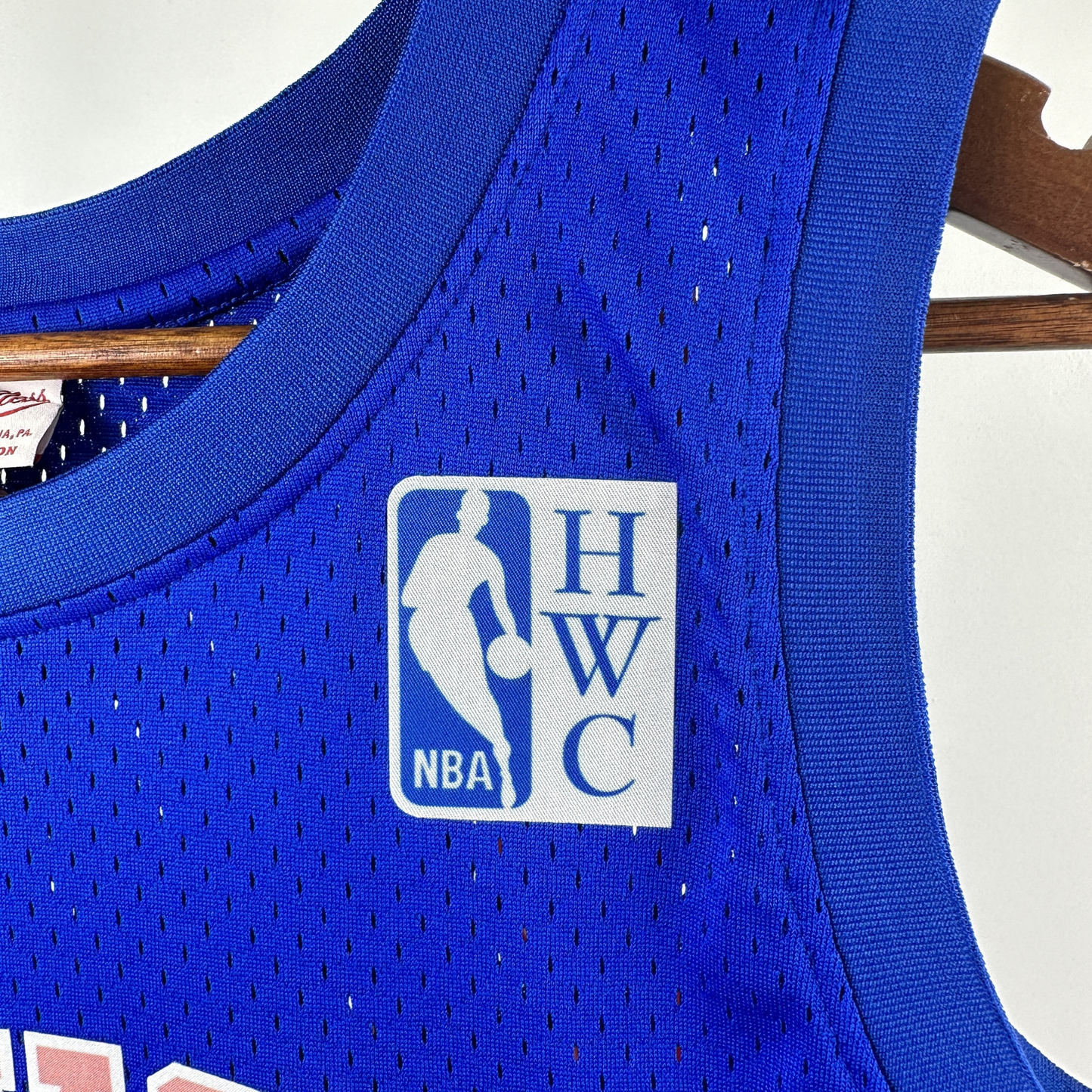 Camisa Regata New York Knicks Mitchell & Ness Hardwood Classics Edição Limitada