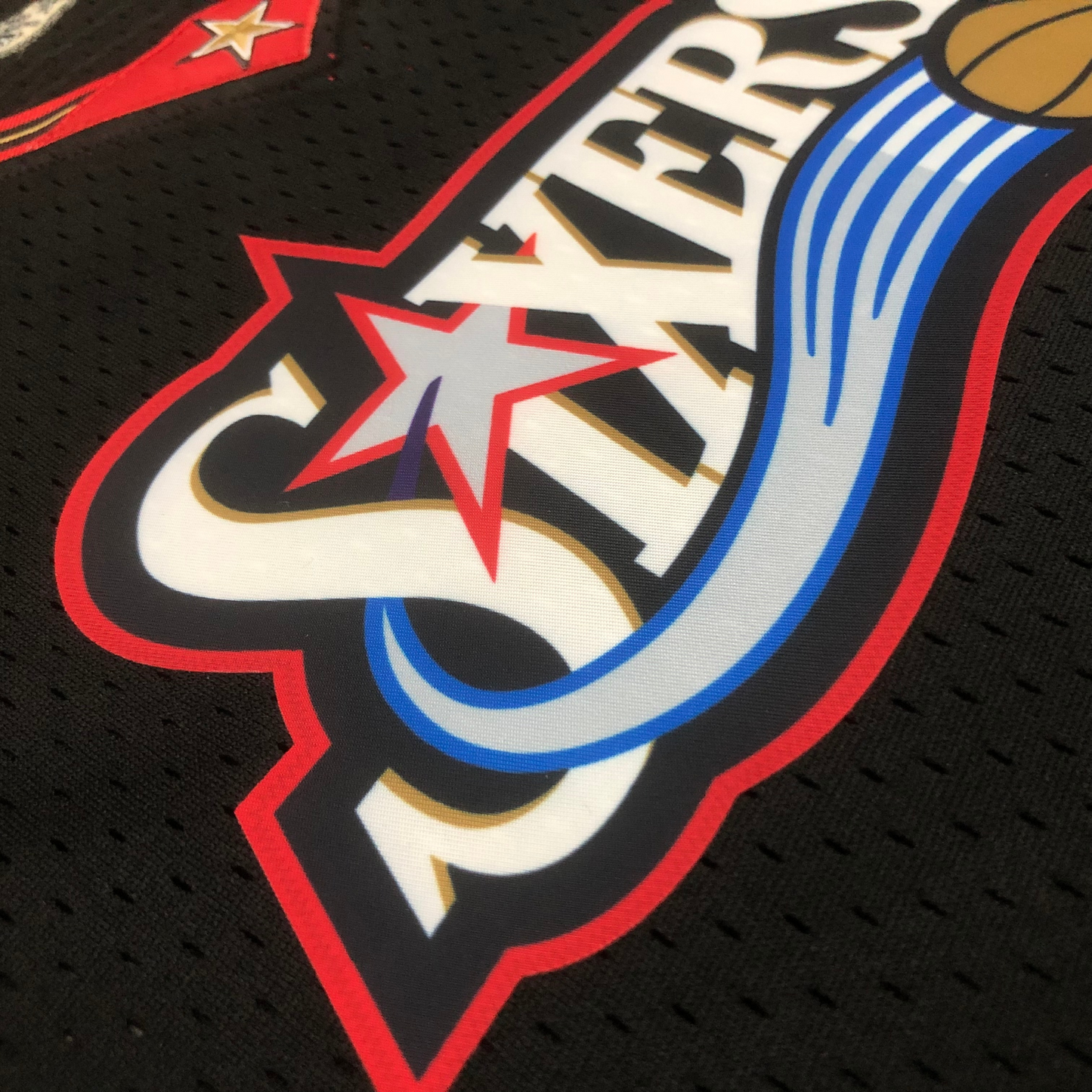 Regata Cropped Philladelphia 76ers Mitchell & Ness Hardwood Classics