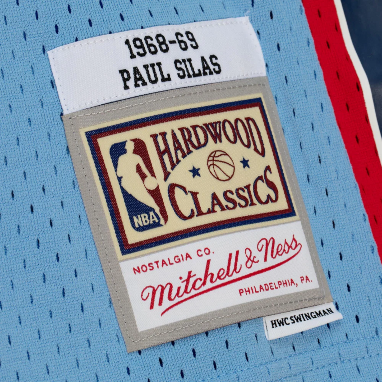 Camisa Regata NBA Atlanta Hawks Mitchell & Ness 1968