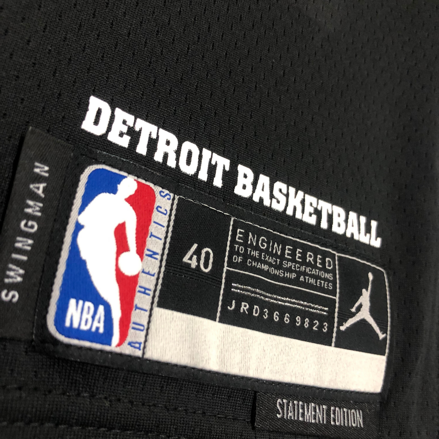 Camisa Regata Jordan NBA Detroit Pistons Statement Edition 2022/23