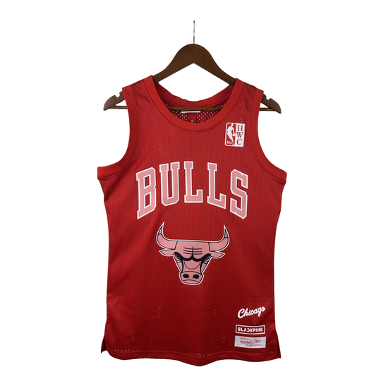 Camisa Regata Chicago Bulls Mitchell & Ness Hardwood Classics Edição Limitada