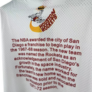 Camisa NBA Houston Rockets Mitchell & Ness Hardwood Classics Vintage