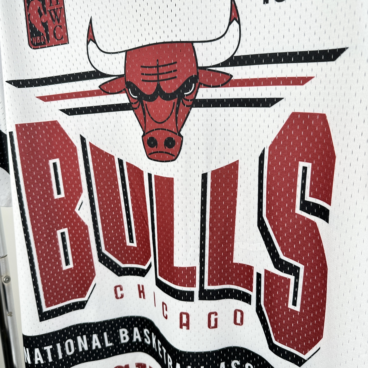 Camisa NBA Chicago Bulls Mitchell & Ness Hardwood Classics Vintage