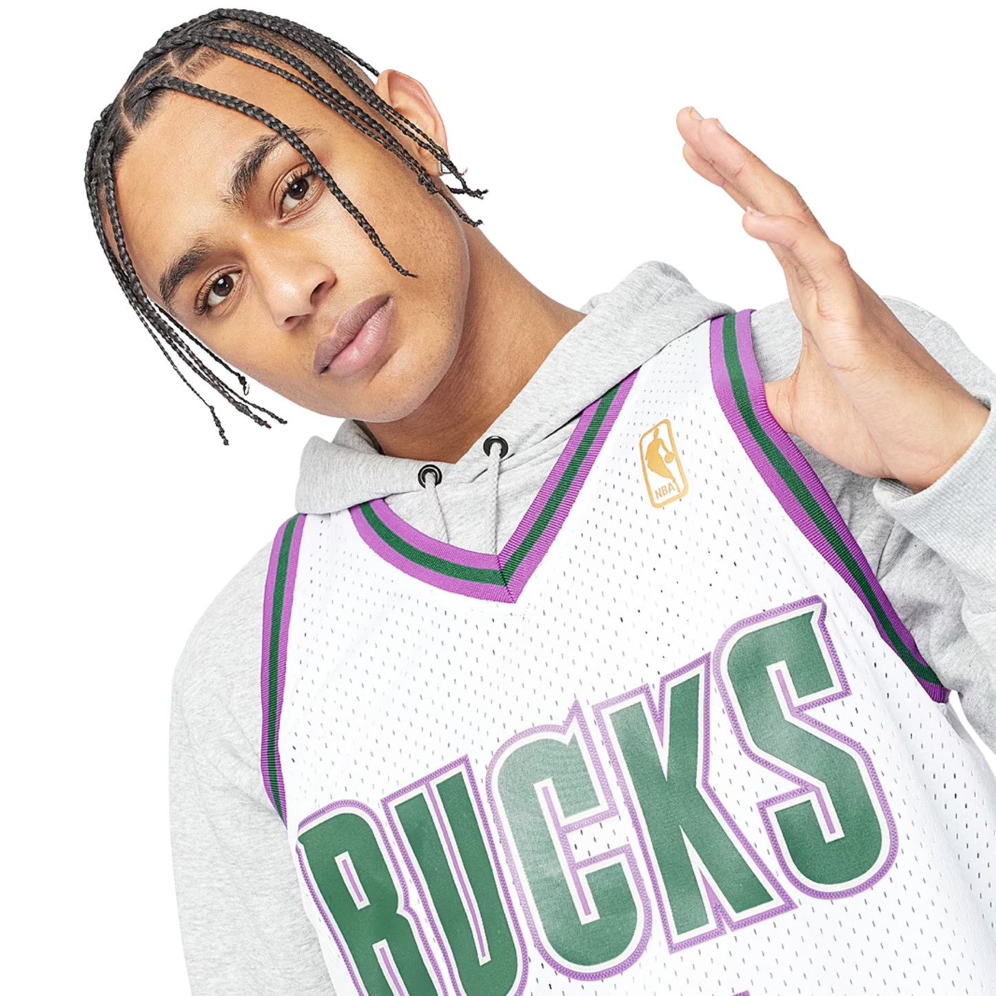 Camisa Regata NBA Milwaukee Bucks Mitchell & Ness 1996/97