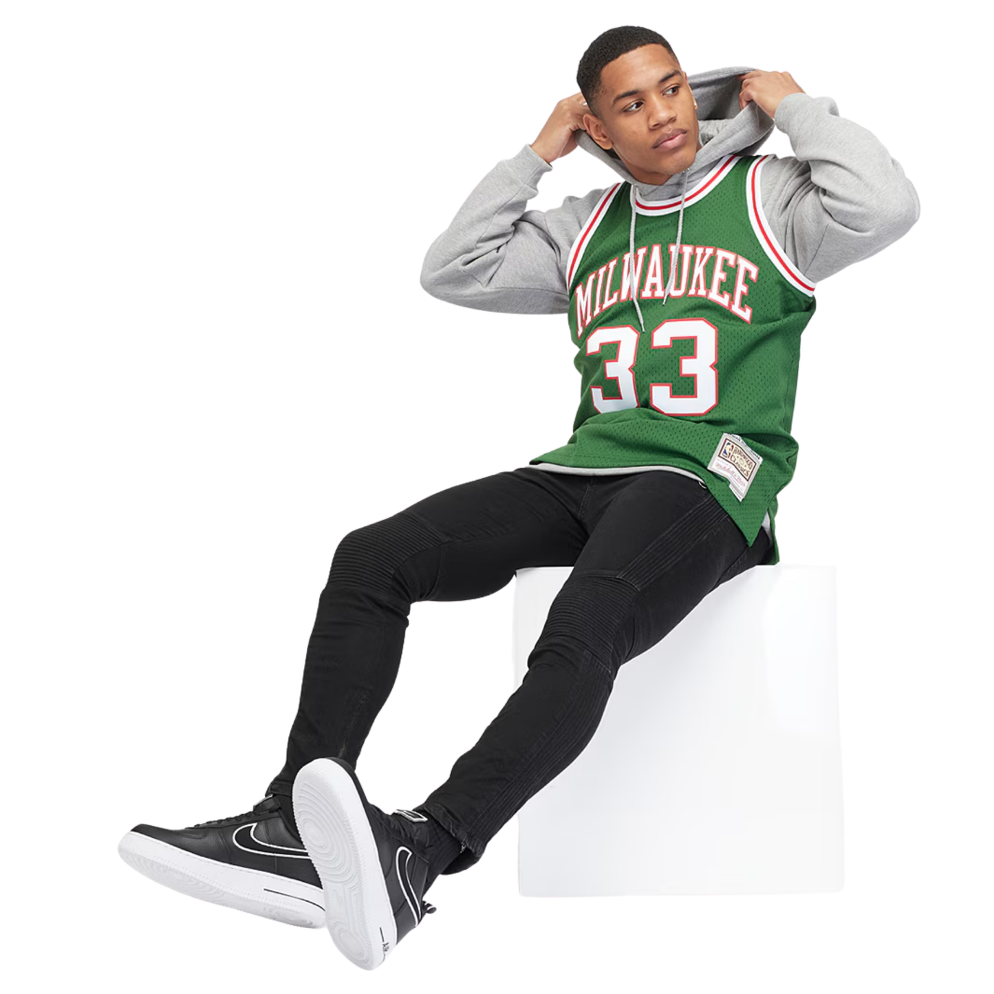 Camisa Regata NBA Milwaukee Bucks Mitchell & Ness 1970/71